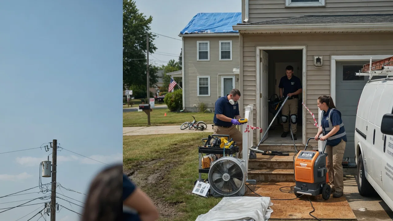 Water Damage Repair in Everetts, NC near me